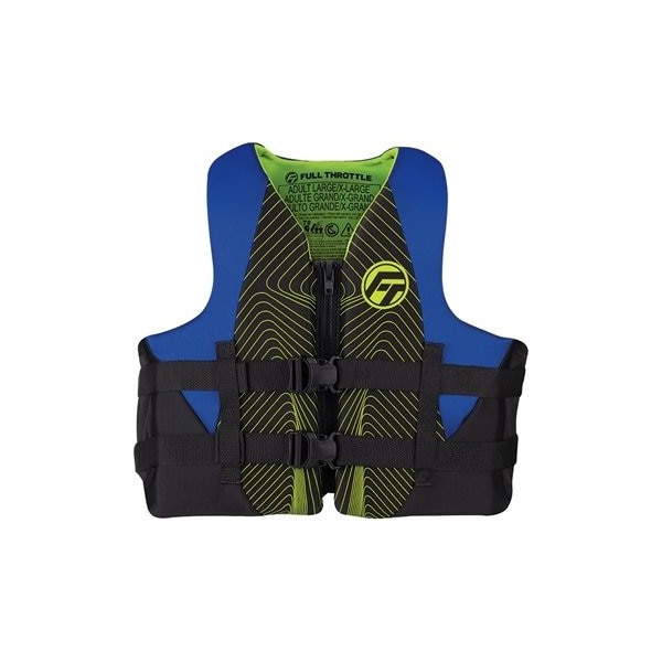 Full Throttle Vest-2Xl/4Xl Blue Rapid Dry, No 142100-500-080-22 142100-500-080-22 - main